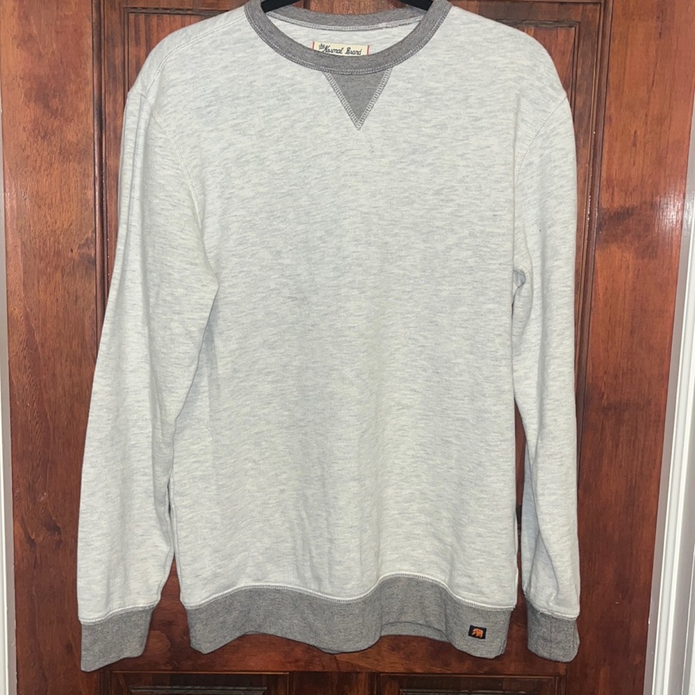 The Normal Brand Grey Crew Neck Sweatshirt
